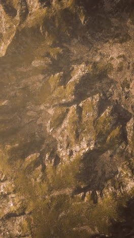 aerial view of a mountain landscape