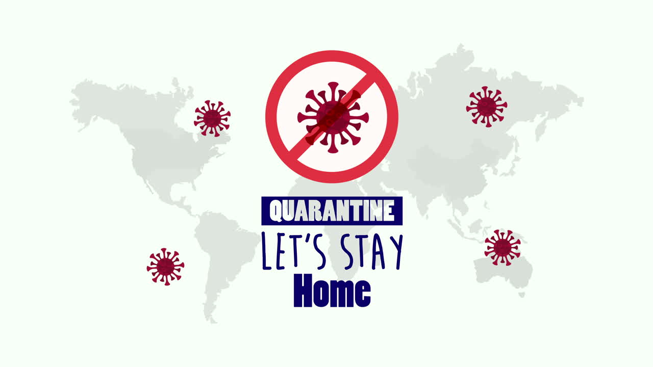 집에 머물러 지구 행성과 코로나19를 멈추기위한 캠페인