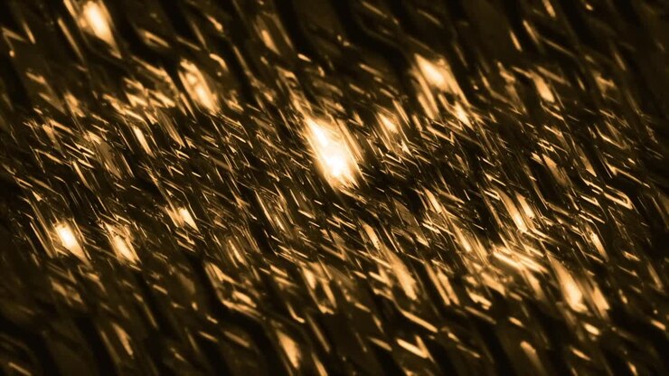 Modello geometrico dell'oro astratto