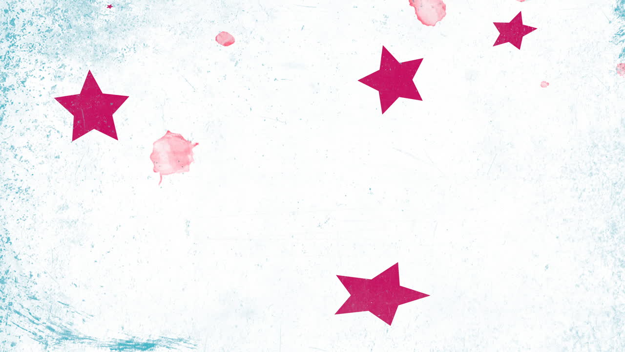 estrellas rojas aleatorias con ruido en textura hipster blanca