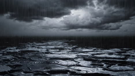 rainy stormy weather