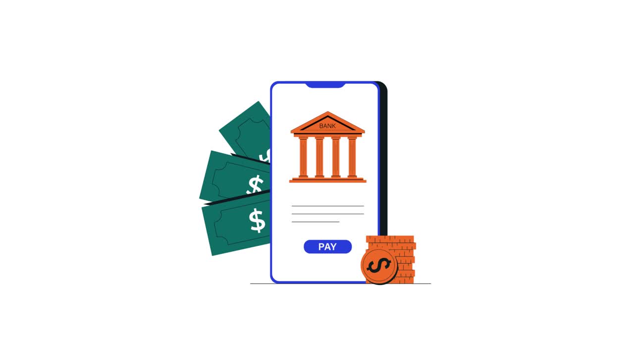 Mobile Banking and Online Payment Concept with Smartphone