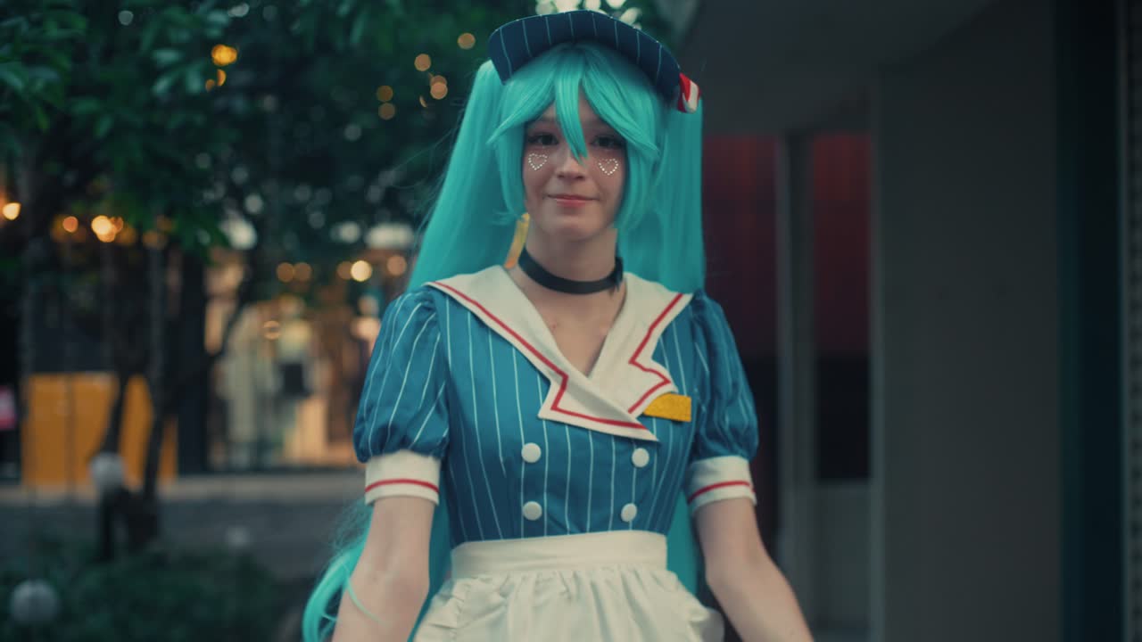 Cosplayer as Hatsune Miku