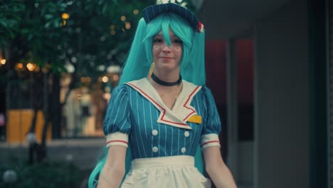 cosplayer as hatsune miku