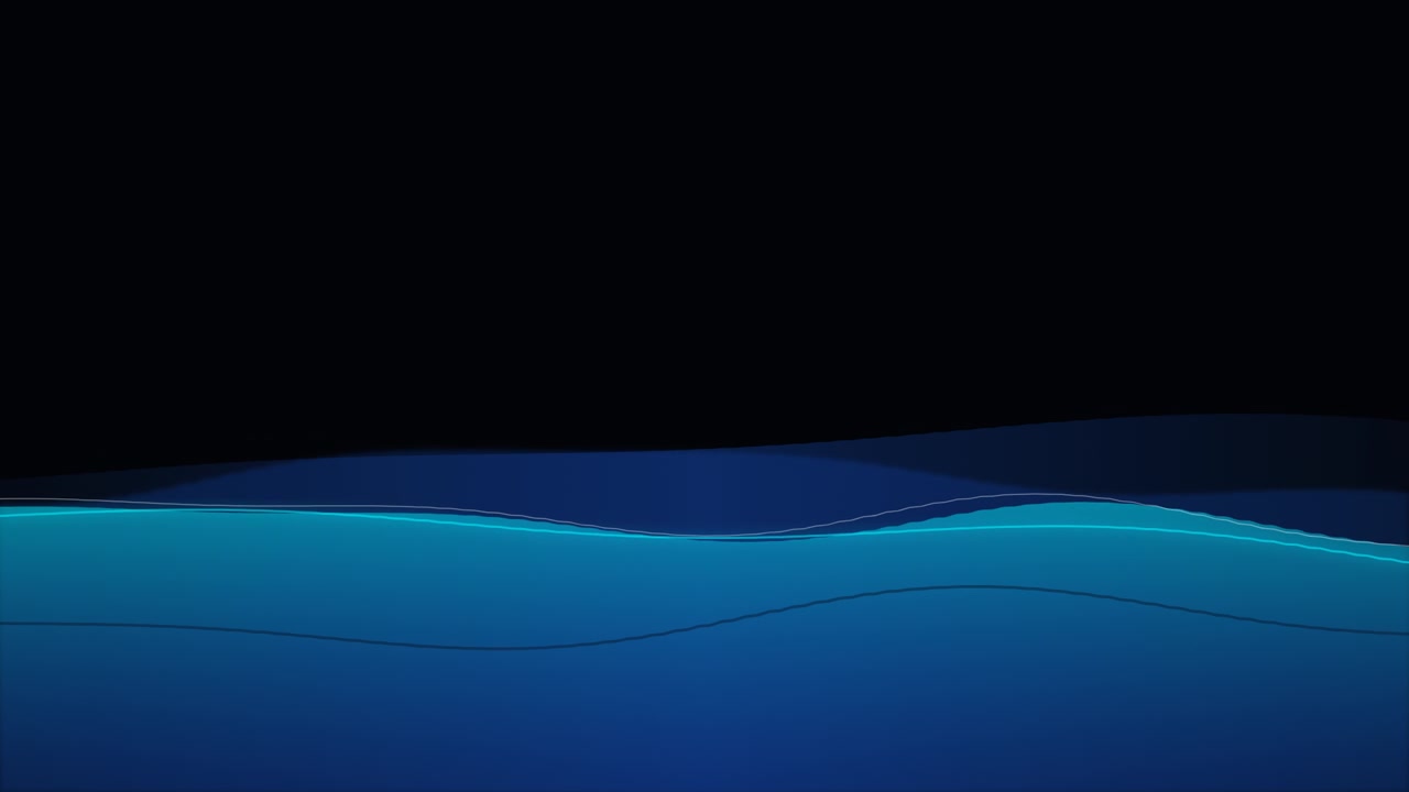 Abstract Blue Wave Motion Background