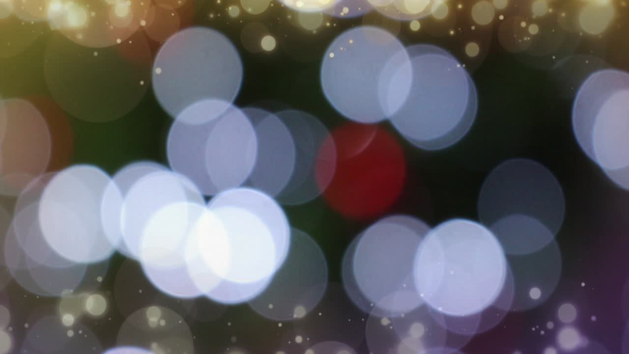 el grupo de luces desenfocado lento colorido, idéntico fondo de movimiento alternativo de colores brillantes.