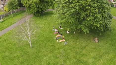 view of the arboretum in nottingham