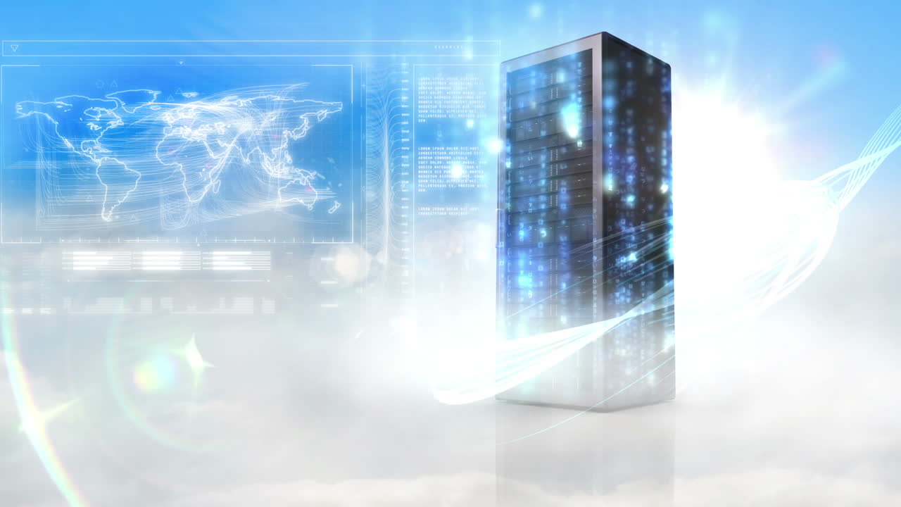 Video of big data network