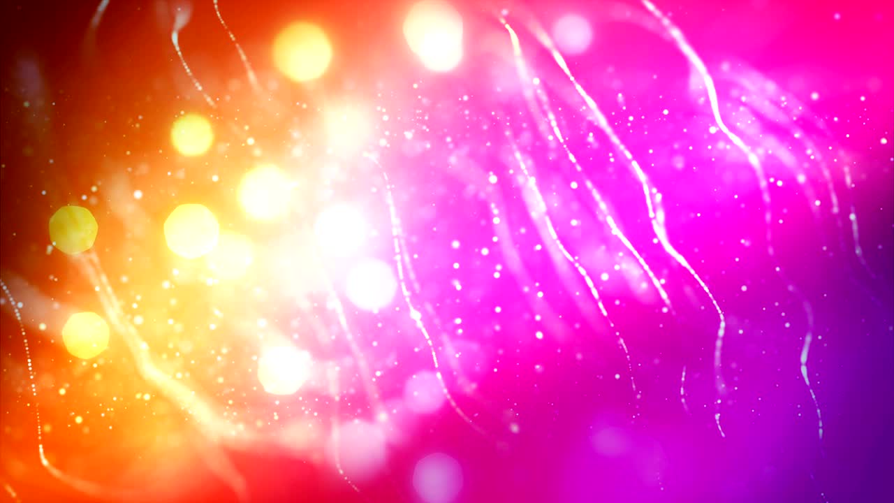 4k 추상 입자 배경 애니메이션