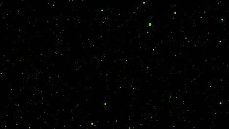campo estelar en el espacio exterior con el canal alfa 4k