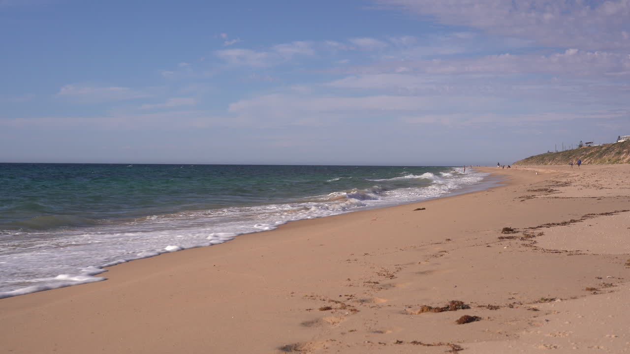 오스트레일리아 의 번베리 의 해변 의 사랑스러운 풍경 - 넓은 사진