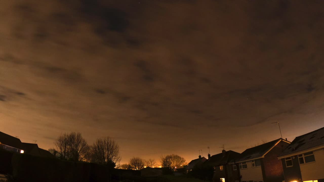 Suburban Night Sky Progression