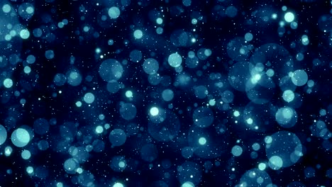 particles blue dust abstract light bokeh motion titles cinematic background loop