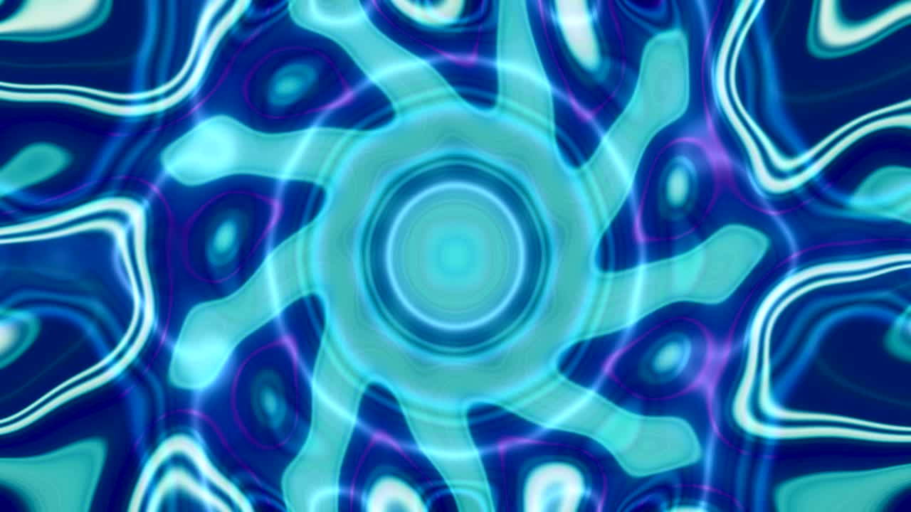 An engaging tunnel video loop showcases a seamless blend of vibrant colors and smooth, flowing patterns