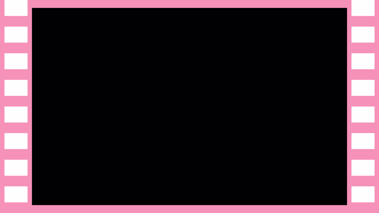 영화 프레임 애니메이션 오버레이 1080p - 30fps - 알파 채널