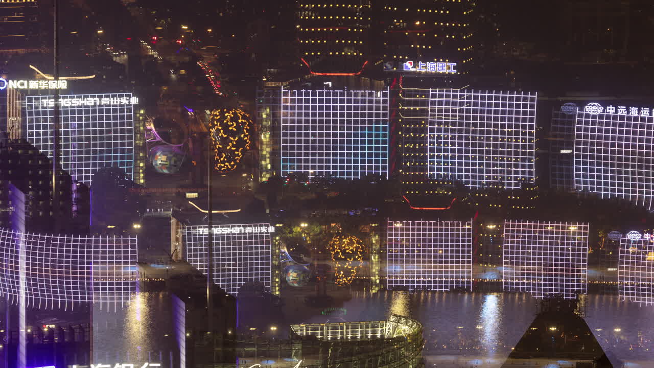 Timelapse of the amazing Shanghai city skyline