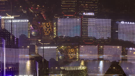 timelapse of the amazing shanghai city skyline