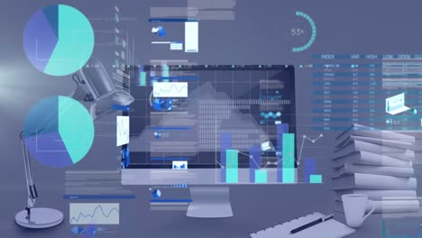 Animación-Del-Procesamiento-De-Datos-En-La-Oficina