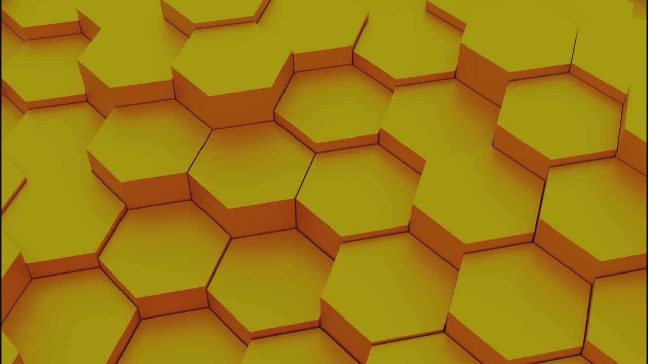 Abstract Honeycomb Pattern