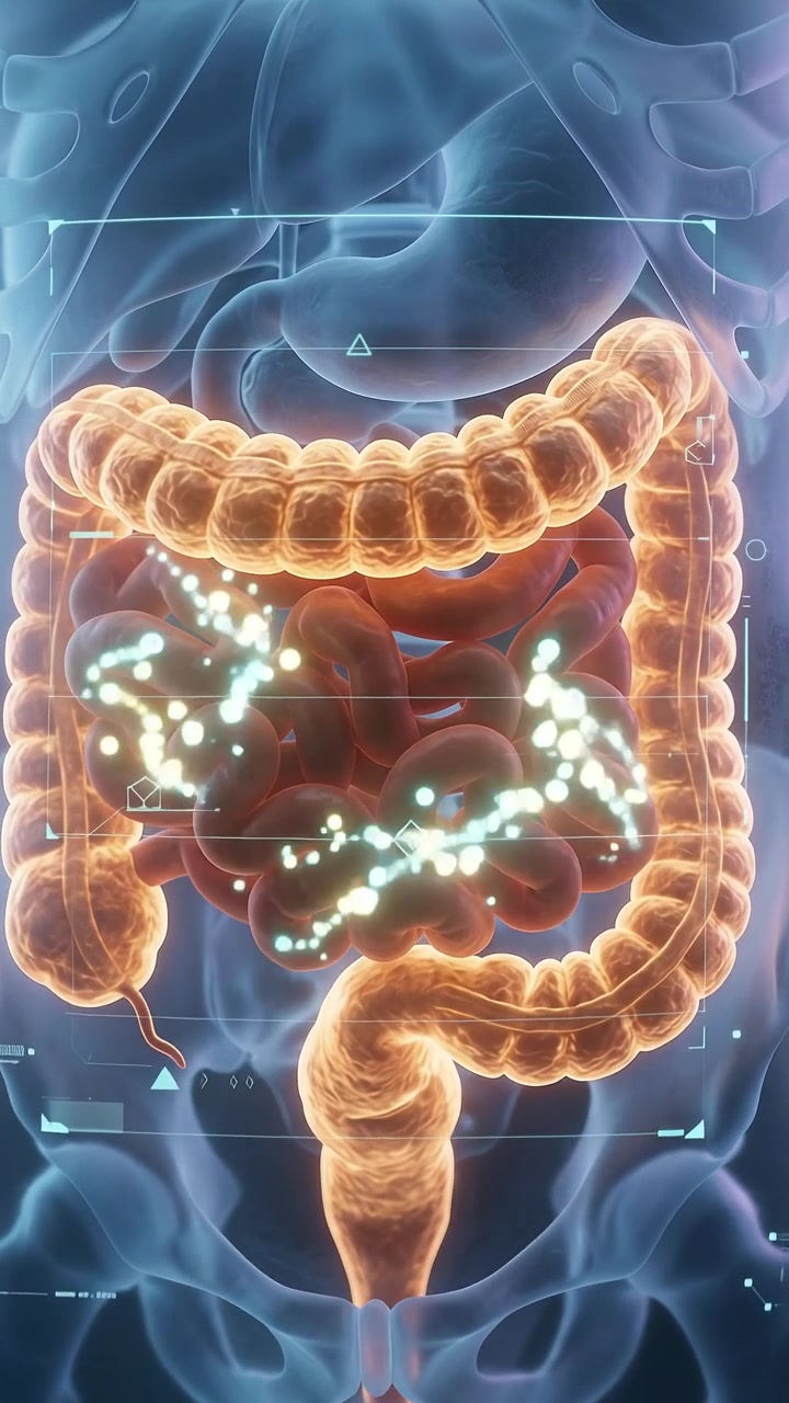 3D Medical Animation of Human Digestive System and Intestines