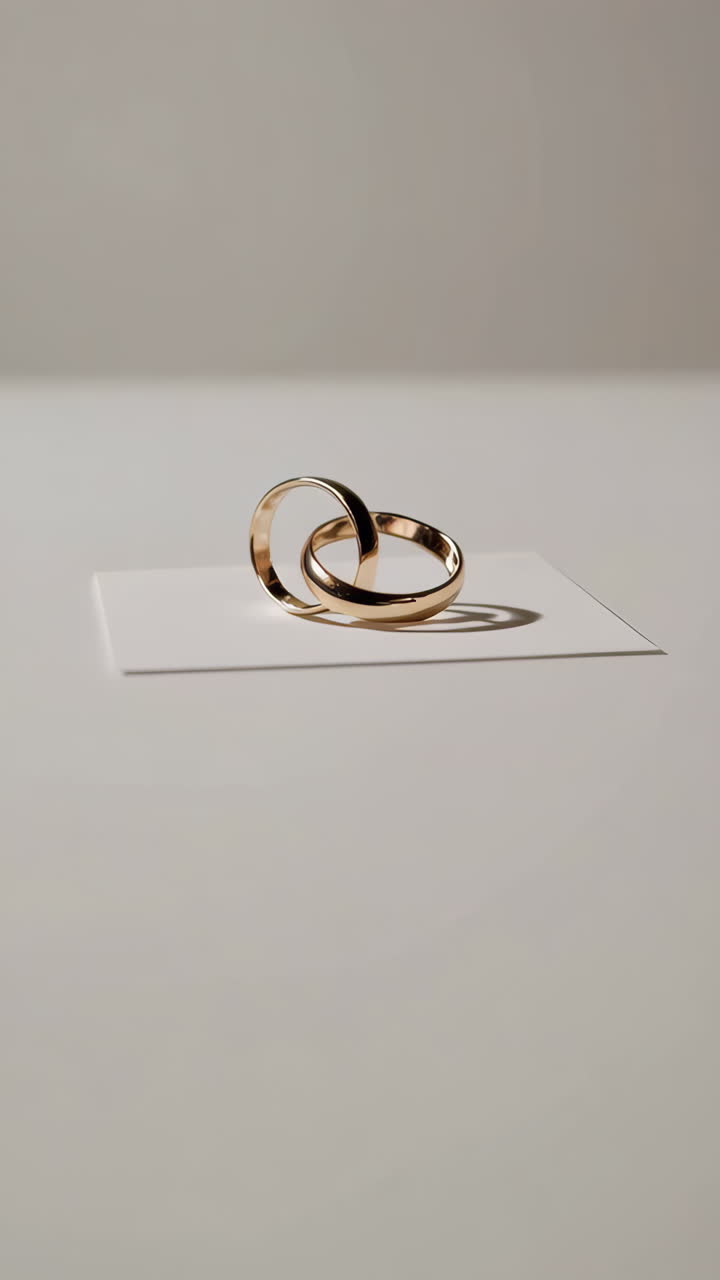 Pair of Gold Wedding Rings