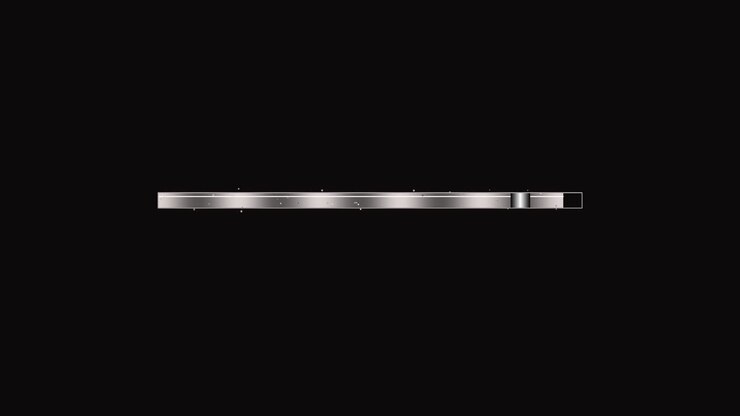A progress bar and loading bar design suitable for video creators is shown on a dark background. The design is simple and effective for indicating loading progress