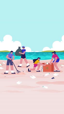 limpieza de playas comunitarias