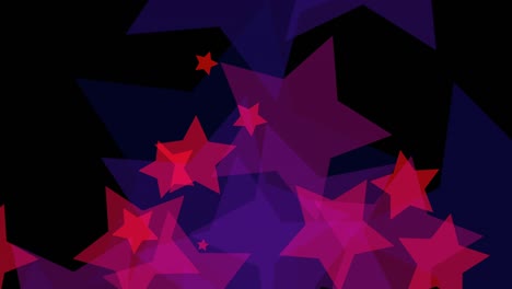 black background with moving circles