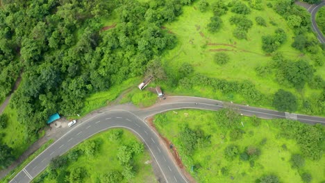 flyby from busy roads to the serene forest of the western ghats in india