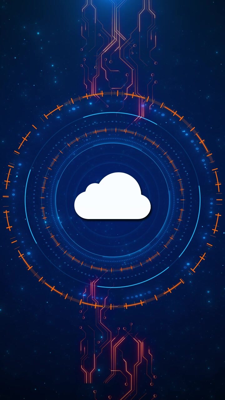Circular interface scans cloud storage binary code circuit paths pulse secure backup remote access
