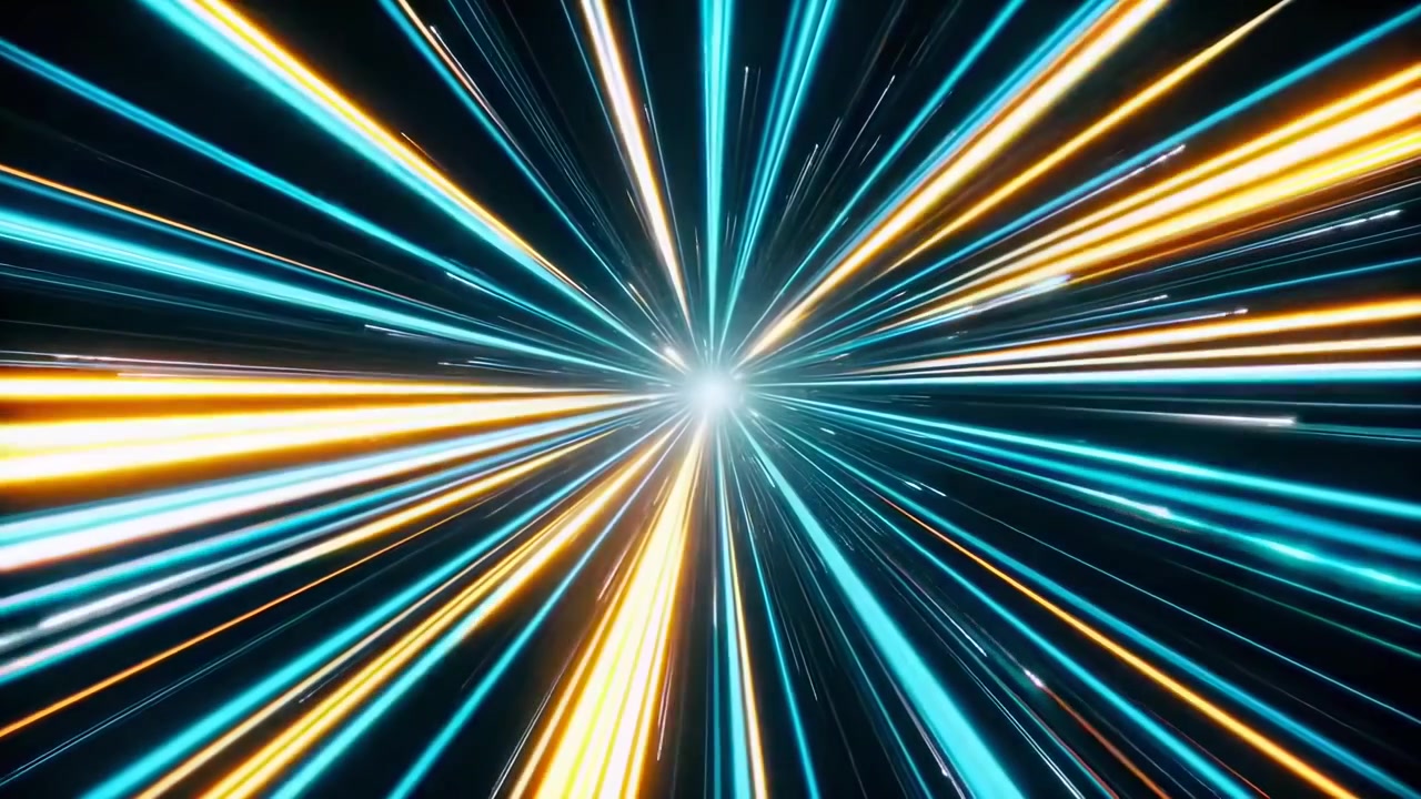 Abstract Tunnel of Light Speed and Hyperspace Travel