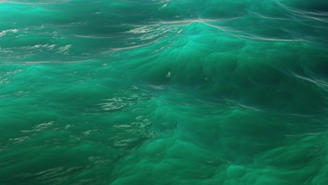 visuais realistas das ondas do mar criadas em software de computador