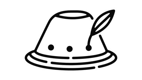 hat line motion graphic