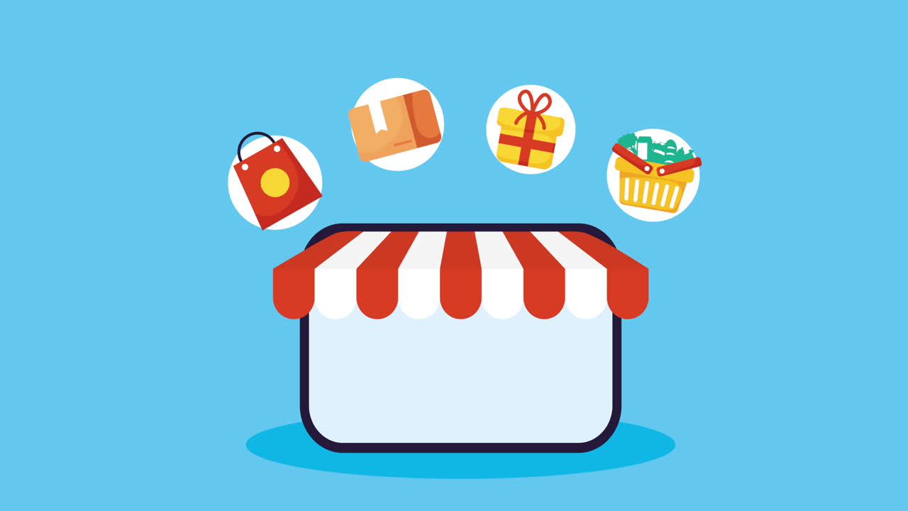 태블릿 디바이스 기술과 전자 상거래 애니메이션