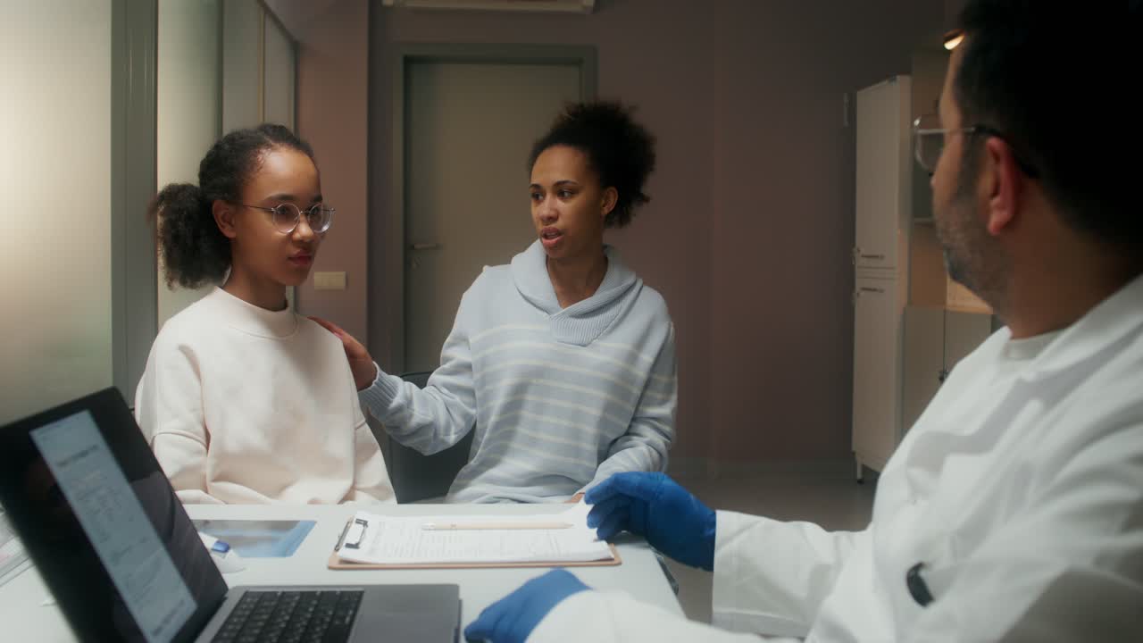 Doctor Consultation with Teen Patients