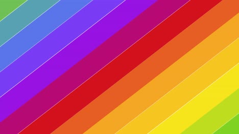 Animation-of-lgbtq-rainbow-colors-stripes