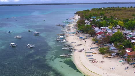 tropical coastline of boracay