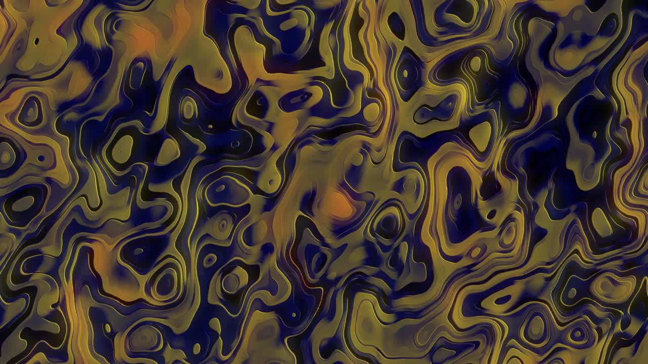 naranja oscuro colorido textura de movimiento líquido fondo