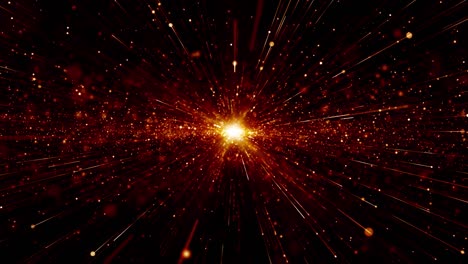 particles dust abstract light bokeh motion titles cinematic background loop