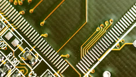 assembly of a green printed circuit board