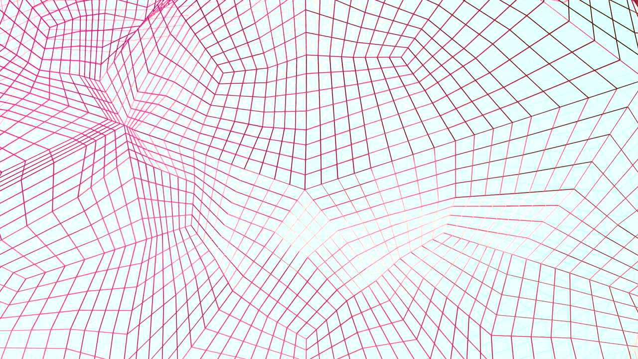 Abstract Wireframe Geometry Background