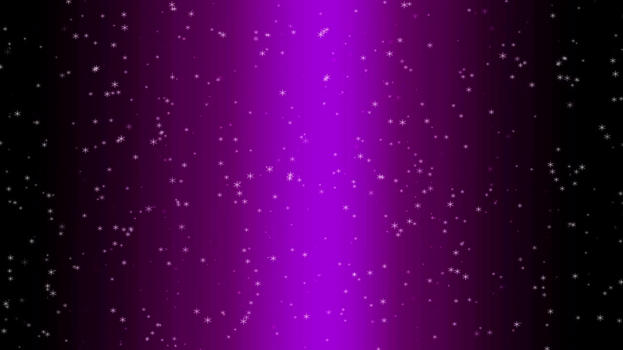 La nieve está cayendo.