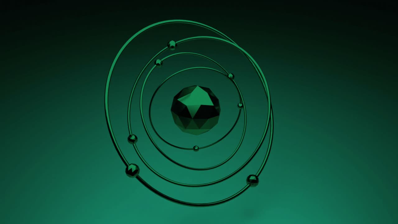 ilustración del modelo atómico