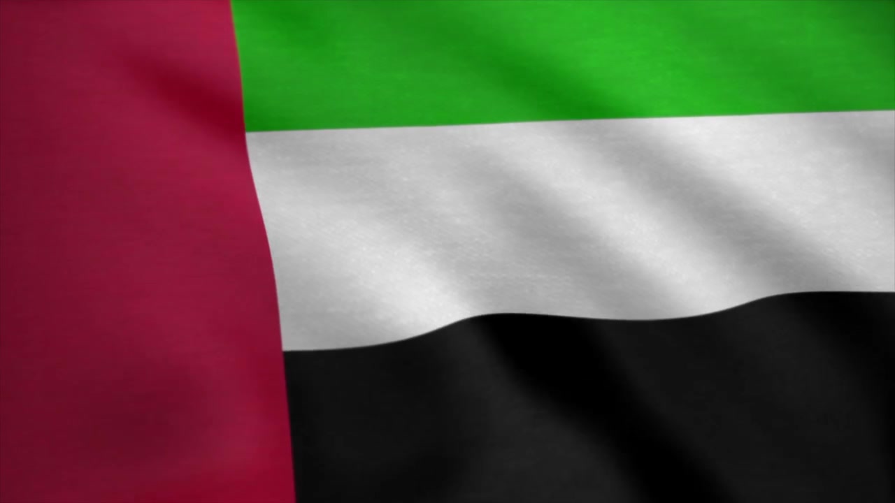 United Arab Emirates Flag