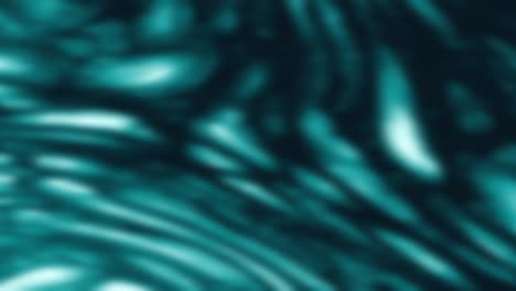 una animación generada por computadora de líneas verdes y azules onduladas que fluyen