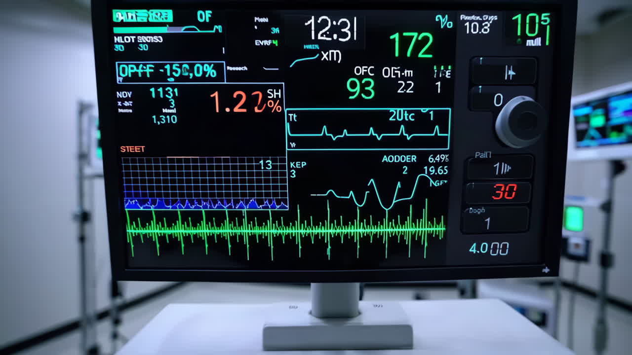 Modern Operating Room with Medical Equipment