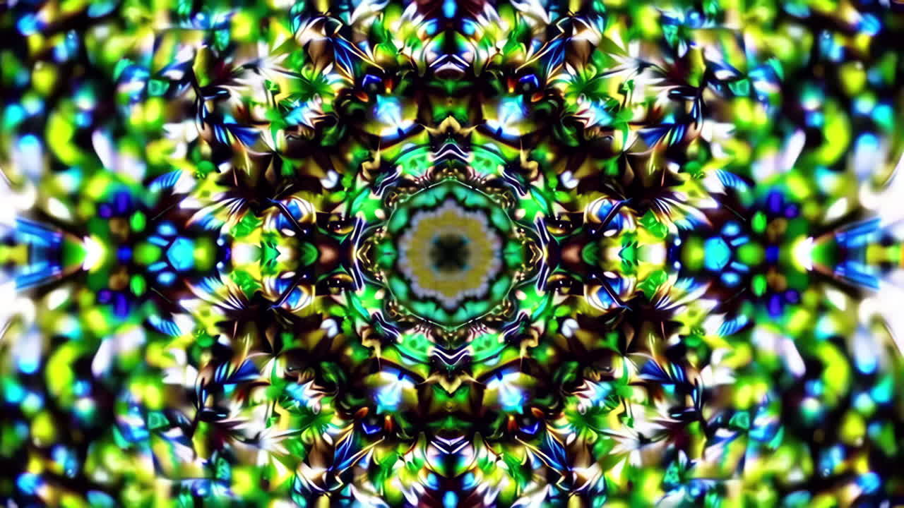 patrones abstractos de caleidoscopio