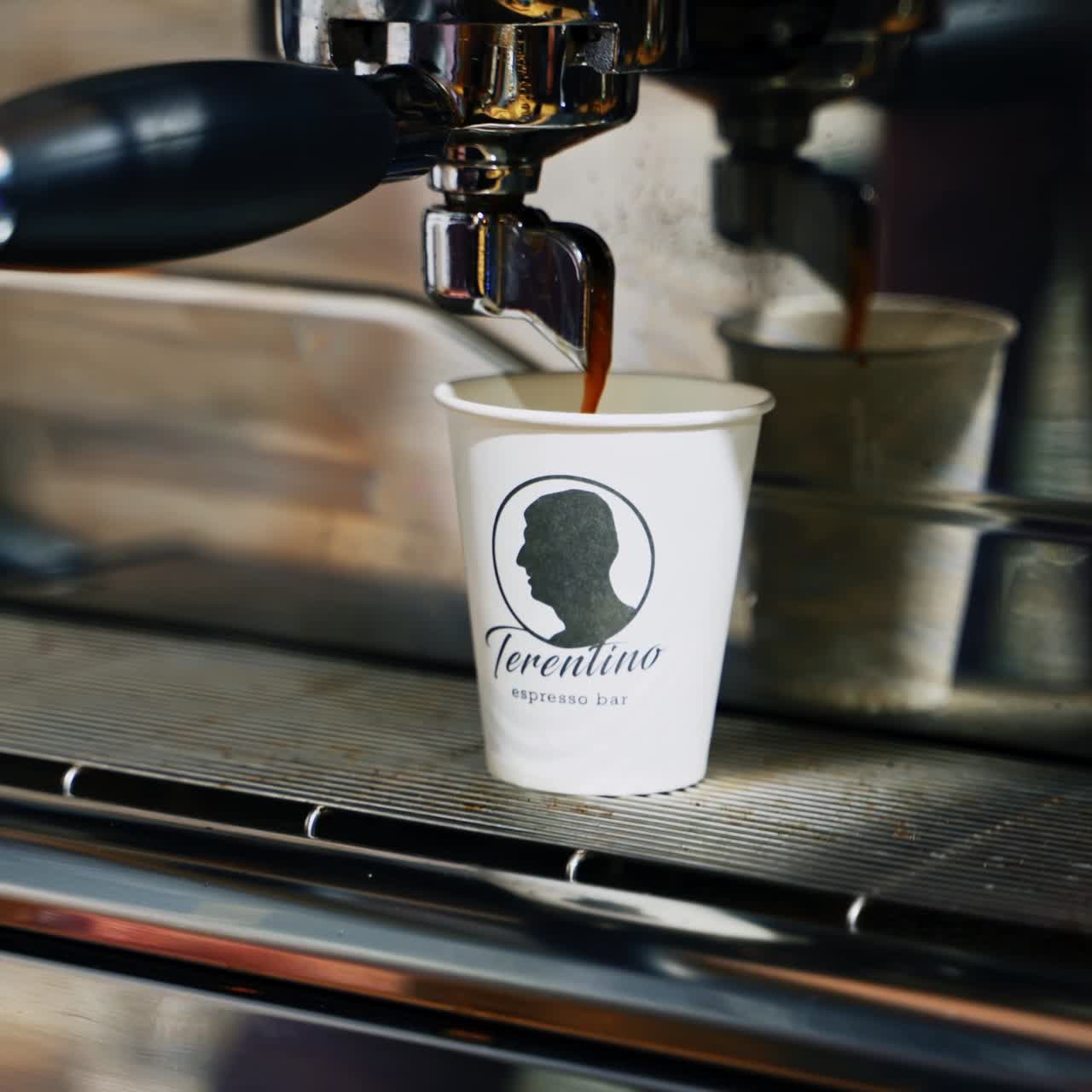 Professional coffee brewing