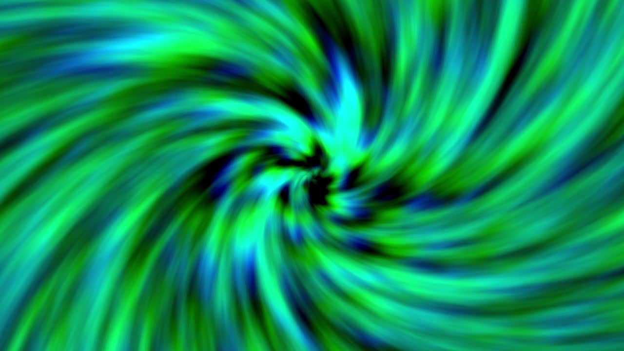 Swirling spiral circles