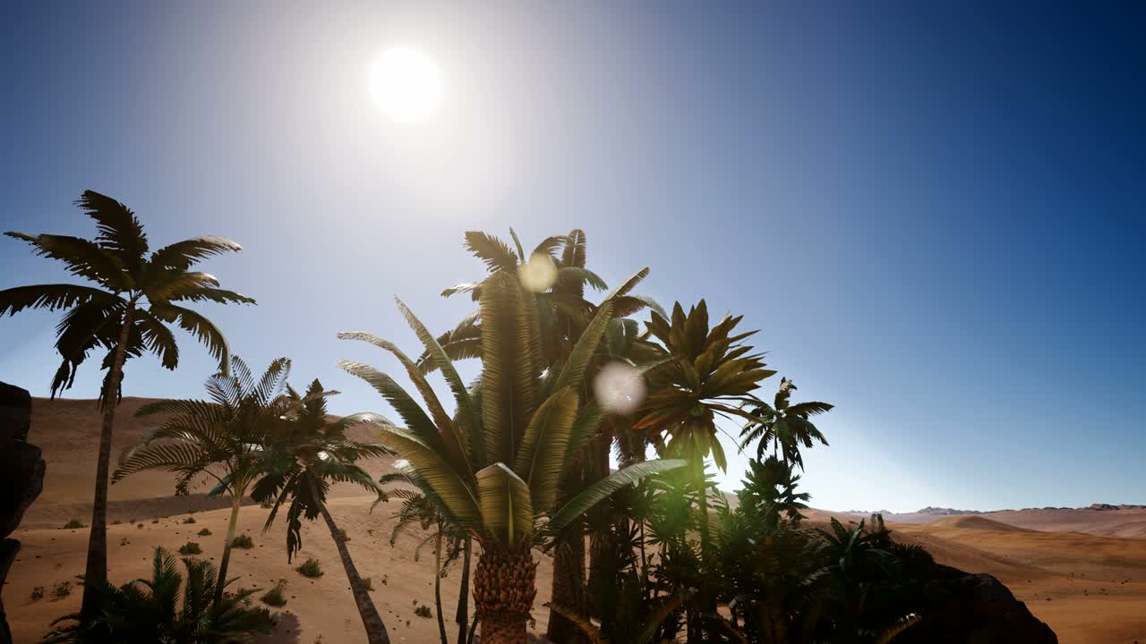 Erg Chebbi Dunes in the Sahara Desert